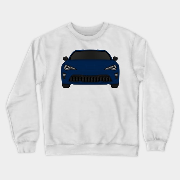 GT86 Dark-blue + black Crewneck Sweatshirt by VENZ0LIC